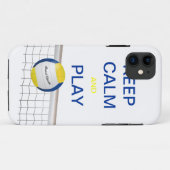 HOUD CALM EN SPEL VOLLEYBALL iPhone 5 Hoesje (Achterkant (horizontaal))