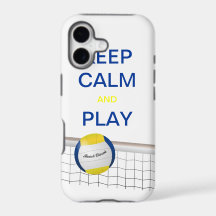 HOUD CALM EN SPEL VOLLEYBALL iPhone 5 Hoesje