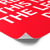 Houd Calm en stel voor dit op het lesplan is Poster (Hoek)