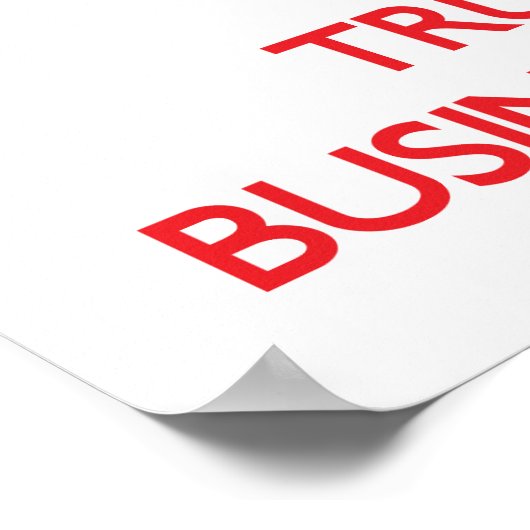 Houd Calm en vertrouw op de Business Analyst Poster (Hoek)