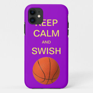 HOUD CALM EN ZWITTE BASKETBALL iPhone 5 Hoesje
