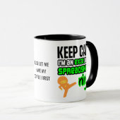 Houd Calm EXCELlent SPREADSHEET NINJA Mok (Voorkant rechts)