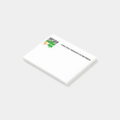 Houd Calm EXCELlent SPREADSHEET NINJA Post-it® Notes (Schuin)