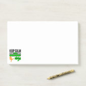 Houd Calm EXCELlent SPREADSHEET NINJA Post-it® Notes (Op bureau)