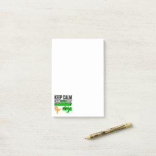 Houd Calm EXCELlent SPREADSHEET NINJA Post-it® Notes