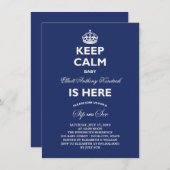 Houd Calm Funny Sip & zie de aankondiging van de g (Voorkant / Achterkant)