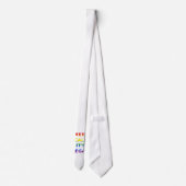 Houd Calm het Stropdas van de Juridische Steun LGB (Achterkant)