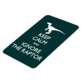 Houd Calm Ignore Raptor Magneet (Linkerzijde)