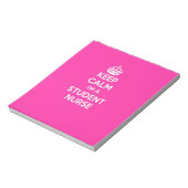 HOUD CALM IK BEN EEN STUDENTE VERPLEKKEN DIE VERDW NOTITIEBLOK (Linkerzijde)