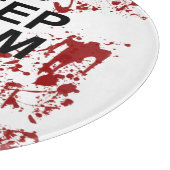 Houd Calm Parody Cutting Board Snijplank (Hoek)