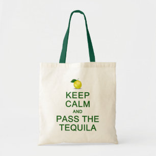 HOUD CALM & PASS DE TEQUILA-tas - kies stijl Tote Bag