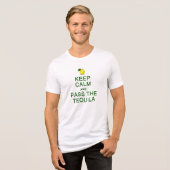HOUD CALM & PASS HET shirt VAN TEQUILA - kies stij (Voorkant volledig)