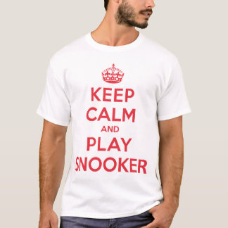 Houd Calm Play Snooker Shirt