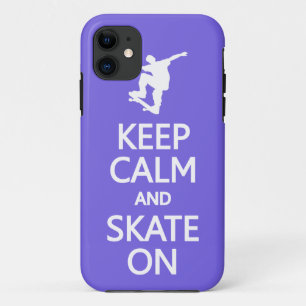 Houd Calm & Schaats op het geval van de iPhone van Case-Mate iPhone Case