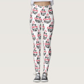Houd CANADA Groot!  Canadese Esblad Laat Weer Groo Leggings (Voorkant)