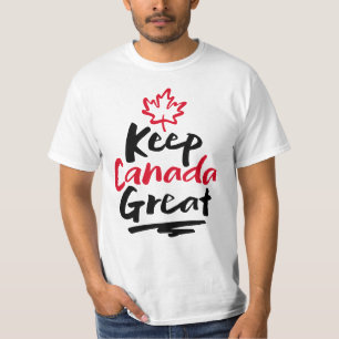 Houd CANADA Groot!  Canadese Esblad Laat Weer Groo T-shirt