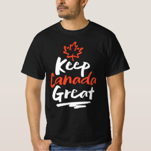 Houd CANADA Groot!  Canadese Esblad Make Again T-shirt
