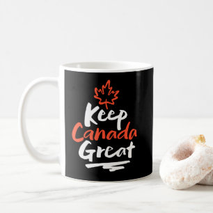 Houd CANADA Groot! Canadese Esdoornblad Maak Opni Koffiemok