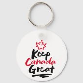 Houd Canada Groot Esdoornblad Niet Te Koop Sleutelhanger (Voorkant)