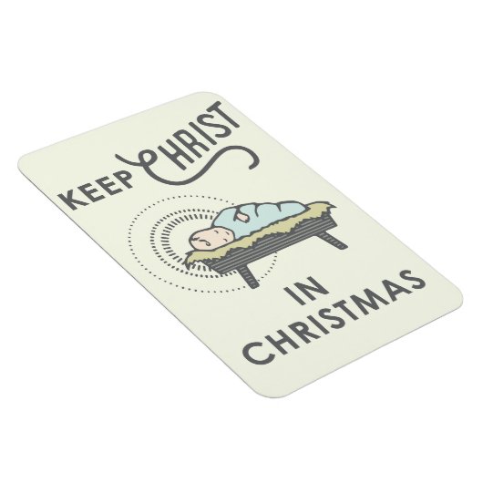 Houd Christus in de Magneet van de Kerstmisauto (Rechterzijde)