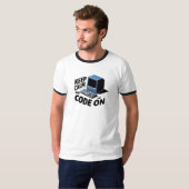 Houd Clam and Code aan T-shirt (Voorkant volledig)
