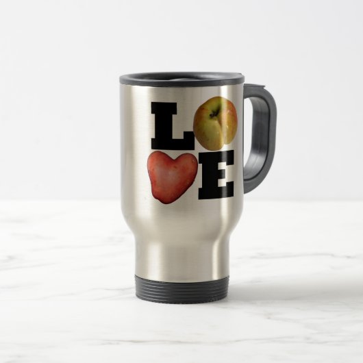 HOUD Collectie Hart Potato Travel Mug Reisbeker (Voorkant rechts)