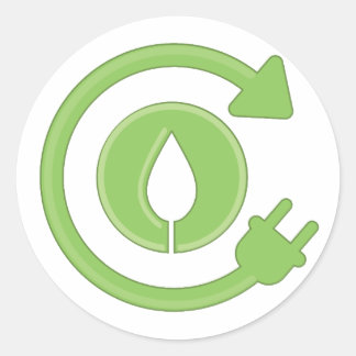 Houd Colorado Groene Ronde Bumpersticker Sticker