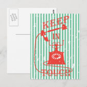 Houd contact met uw offerte briefkaart (Voorkant / Achterkant)