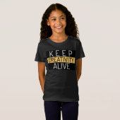 HOUD CREATIVITEIT LEVEND T-SHIRT (Voorkant volledig)