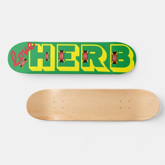 HOUD DE 3/4-inch skateboard van HERB 7 (Horizontaal)