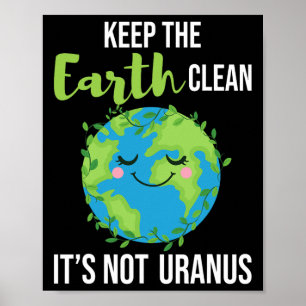 Houd de aarde schoon - Milieubescherming EA Poster