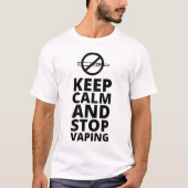 Houd de afdekking rustig en stop - anti-tape t-shirt (Voorkant)