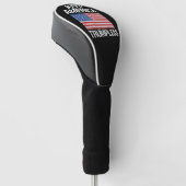 Houd de Amerikaanse Trumpless III Golfheadcover (Schuin)