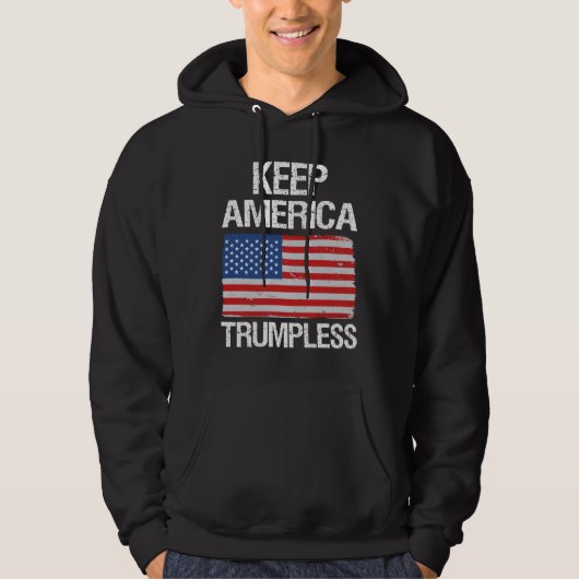 Houd de Amerikaanse Trumpless III Hoodie (Voorkant)