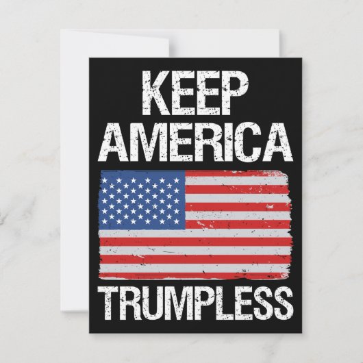 Houd de Amerikaanse Trumpless III Kaart (Voorkant)