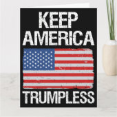 Houd de Amerikaanse Trumpless III Kaart (Voorkant)
