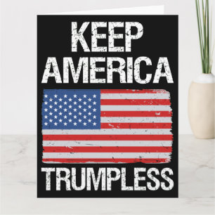 Houd de Amerikaanse Trumpless III Kaart