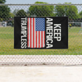 Houd de Amerikaanse Trumpless III Spandoek (Insitu)