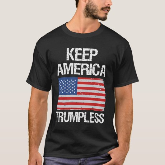 Houd de Amerikaanse Trumpless III T-shirt (Voorkant)