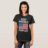 Houd de Amerikaanse Trumpless III T-shirt (Voorkant volledig)
