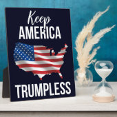 Houd de Amerikaanse Trumpless IV Fotoplaat (Zijkant)