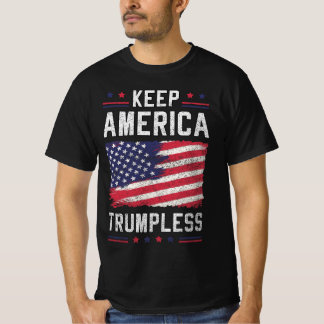 Houd de Amerikaanse vlag op 4 juli T-shirt