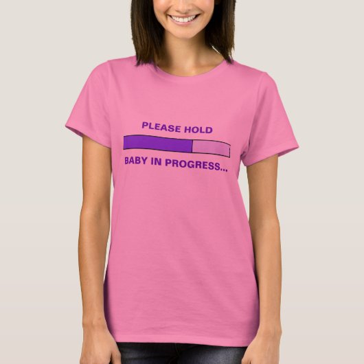 Houd de baby in uitvoering t-shirt (Voorkant)