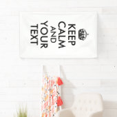  houd de Banner van de Kalm toevoegen Jouw tekst,  (Insitu)