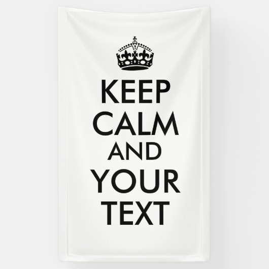  houd de Banner van de Kalm toevoegen Jouw tekst,  (Verticaal)
