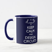 Houd de Calm Design Circuits Mok (Links)