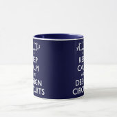 Houd de Calm Design Circuits Mok (Midden)