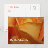 Houd De Datum Postkaart Aankondigingskaart (Voorkant / Achterkant)