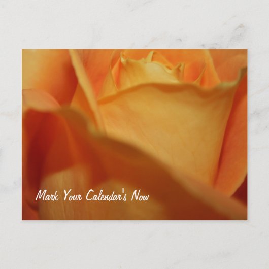 Houd De Datum Postkaart Aankondigingskaart (Voorkant)