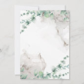 Houd de datum vrij trouwkaart kaart (Achterkant)